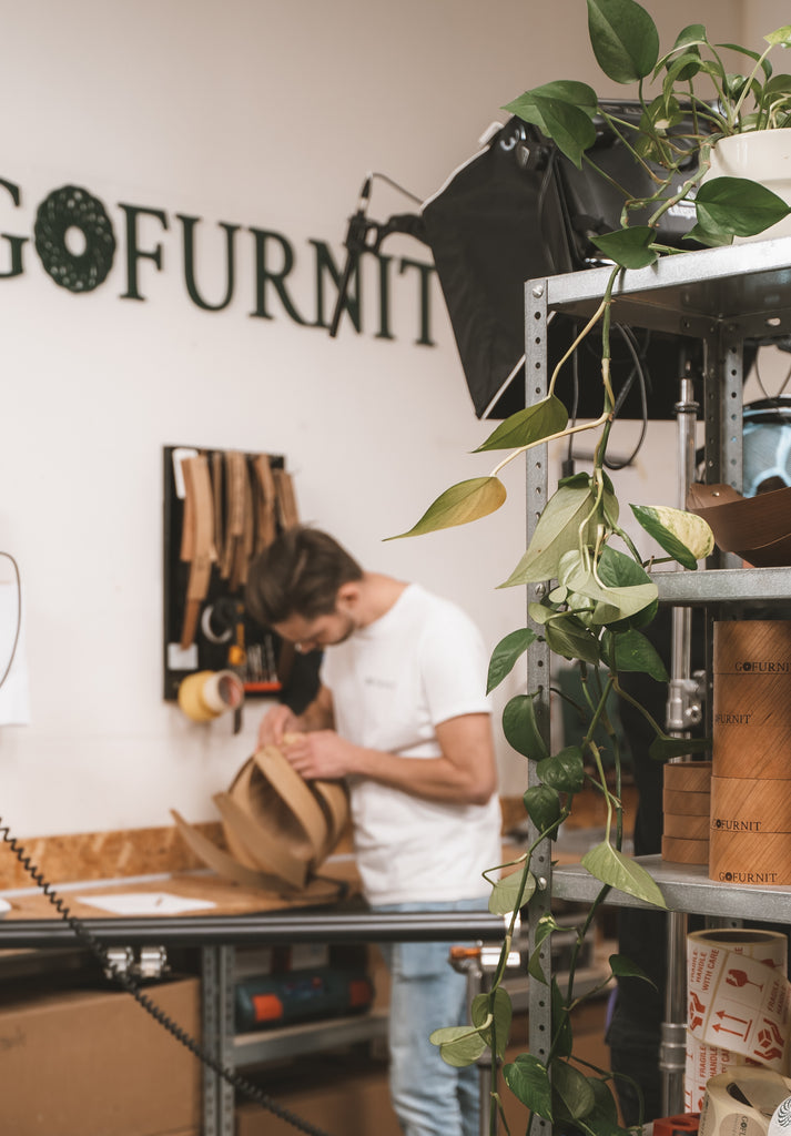 A little insight into the work of founder and designer Manuel Döpper of Gofurnit