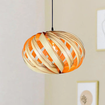 Pendant lamp 'Serentia' made from olive ash 55 cm Gofurnit